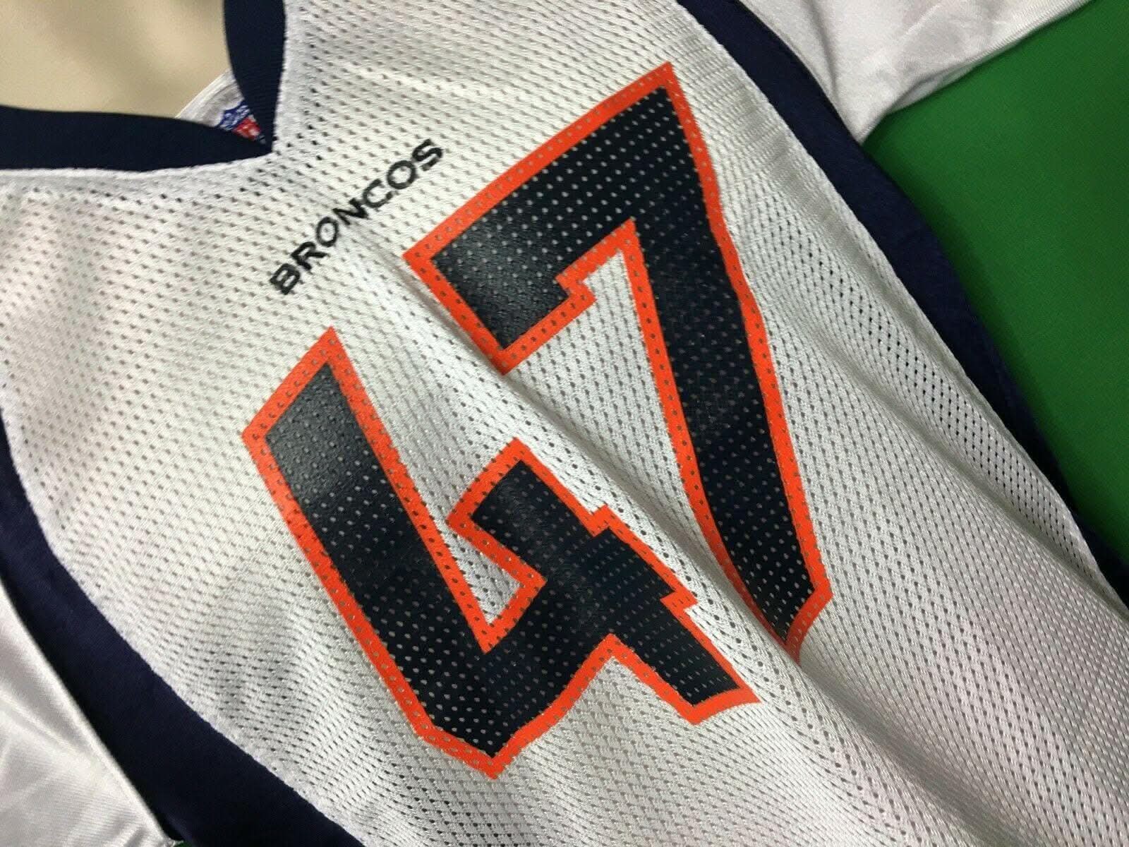 NFL Denver Broncos John Lynch #47 Jersey Youth Large 14-16