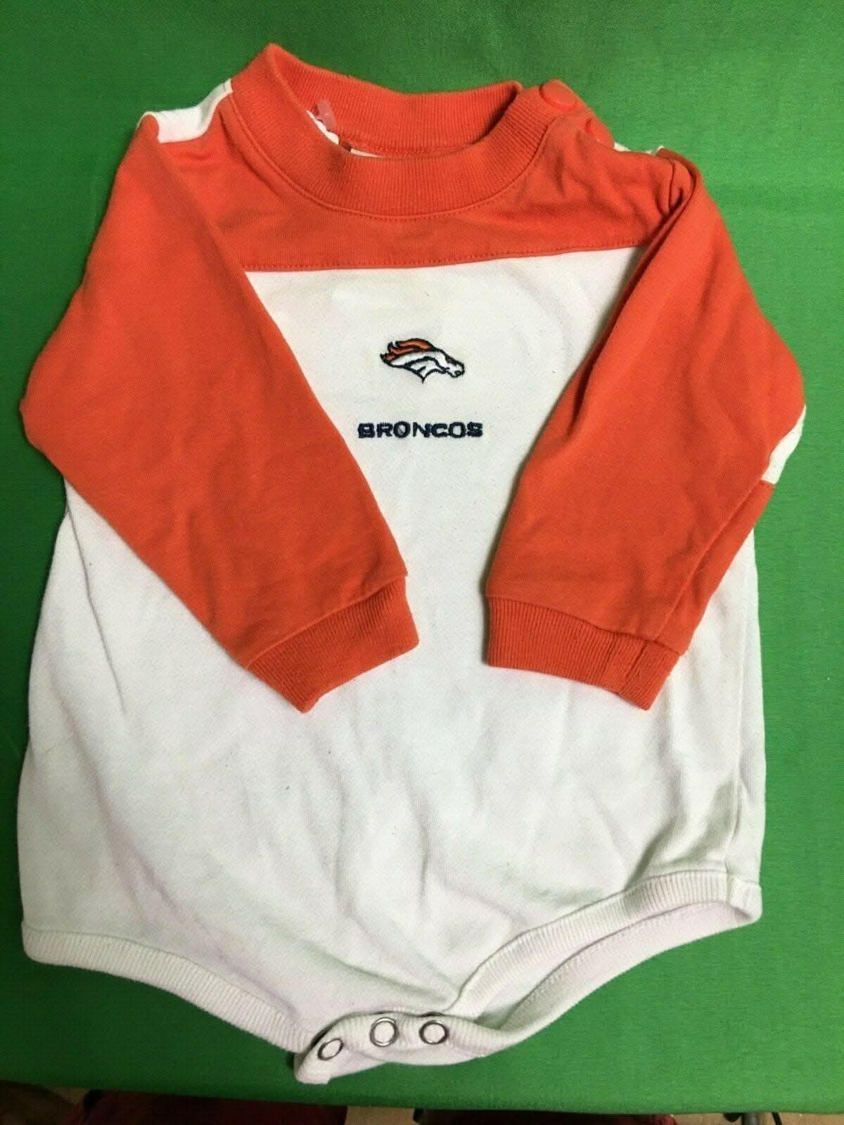 NFL Denver Broncos Bargain L/S Bodysuit/Vest 3-6 Months