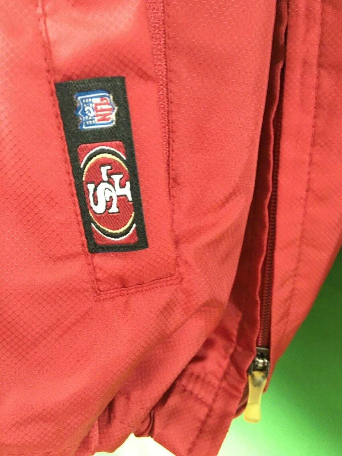 NFL San Francisco 49ers Reebok Pullover Windproof Jacket Men's X-Large