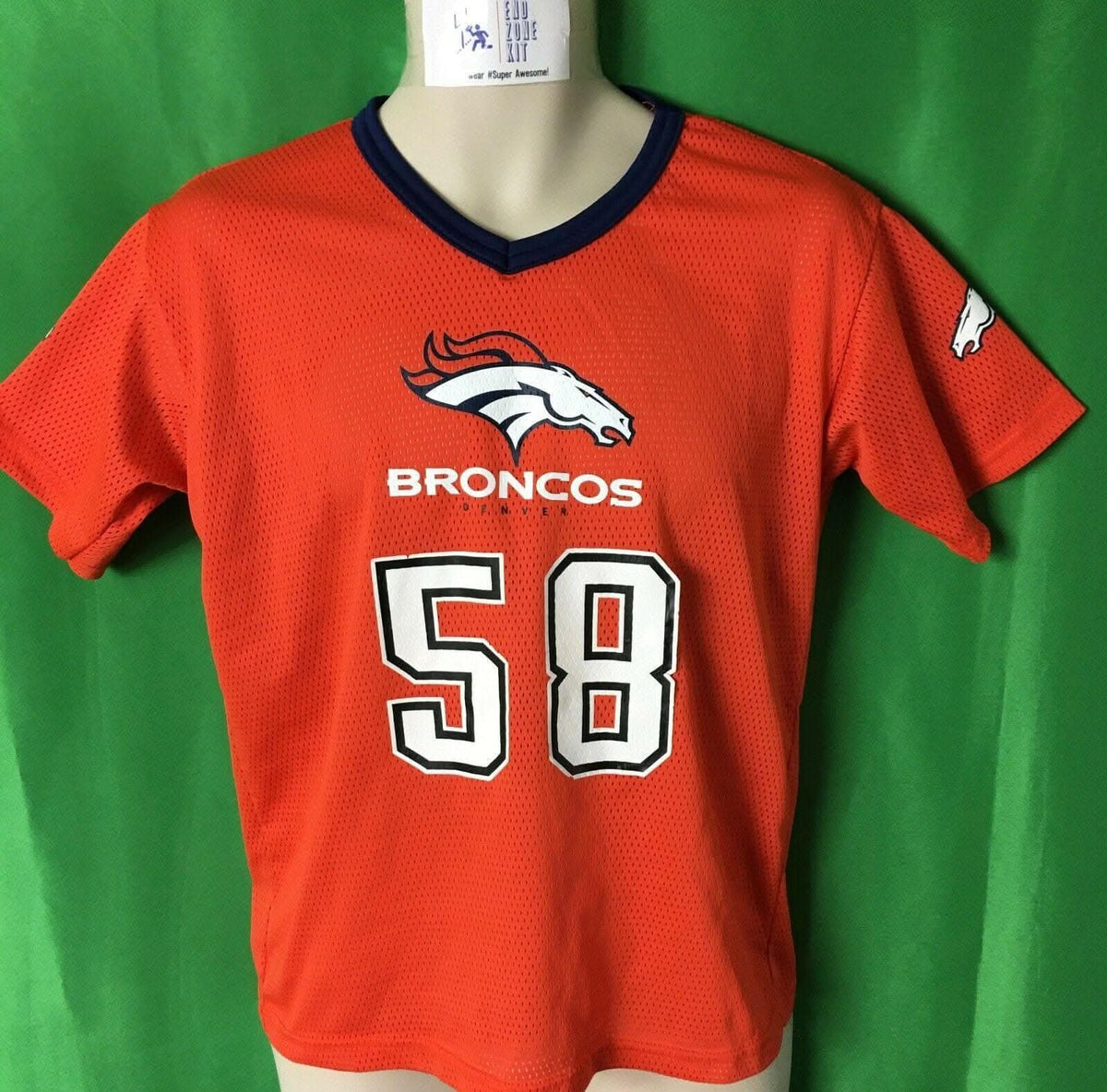 NFL Denver Broncos Von Miller #58 Franklin Mesh Jersey Top Youth Large