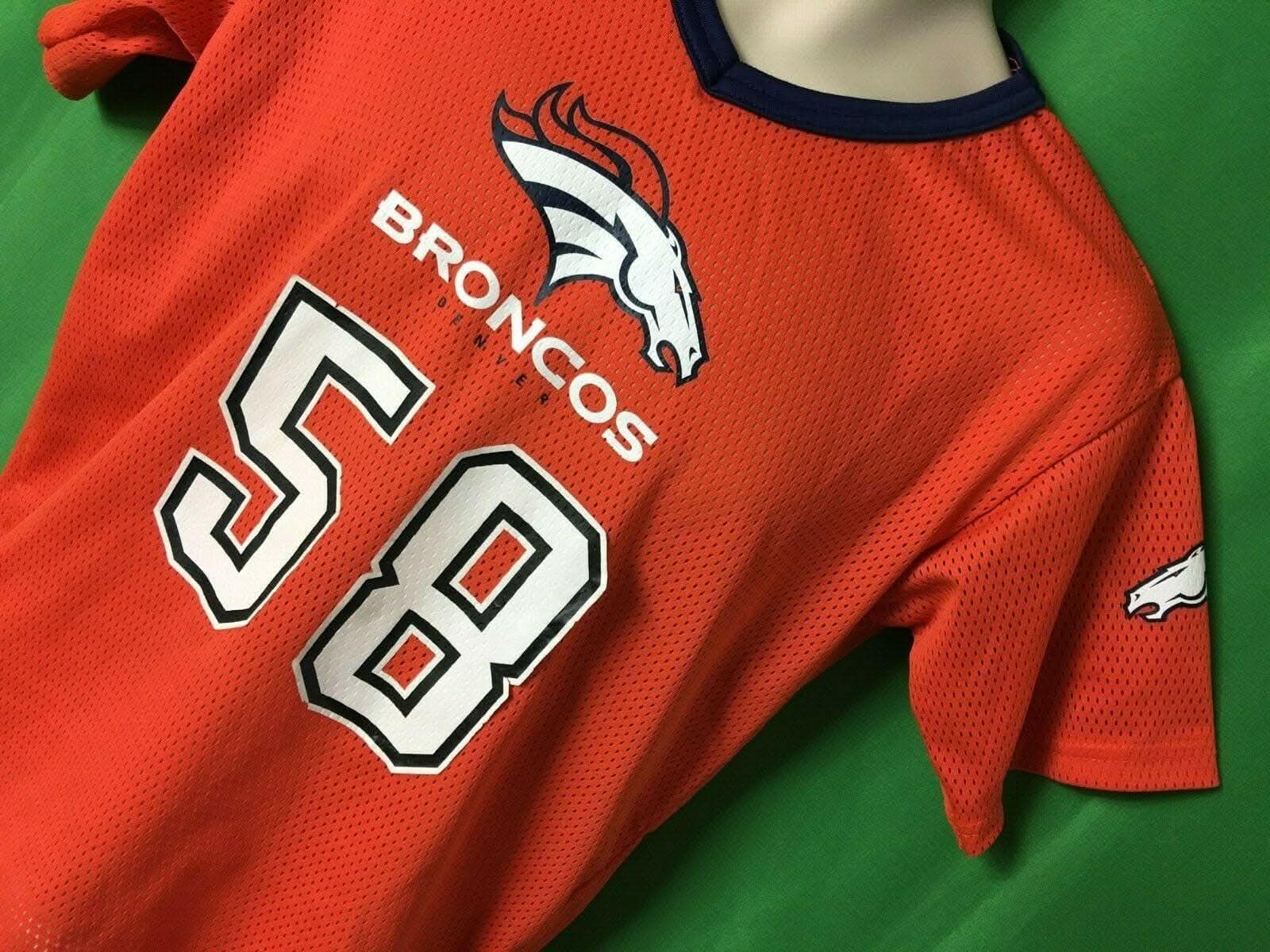 NFL Denver Broncos Von Miller #58 Franklin Mesh Jersey Top Youth Large