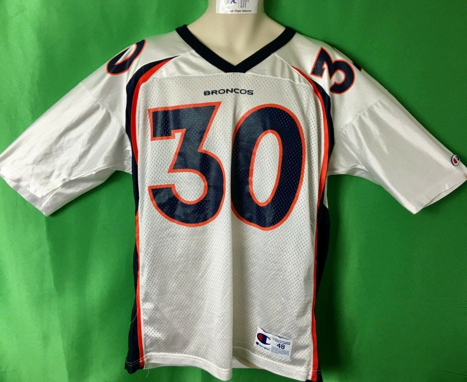 NFL Denver Broncos Terrell Davis #30 Champion Vintage Jersey Men's X-Large 48