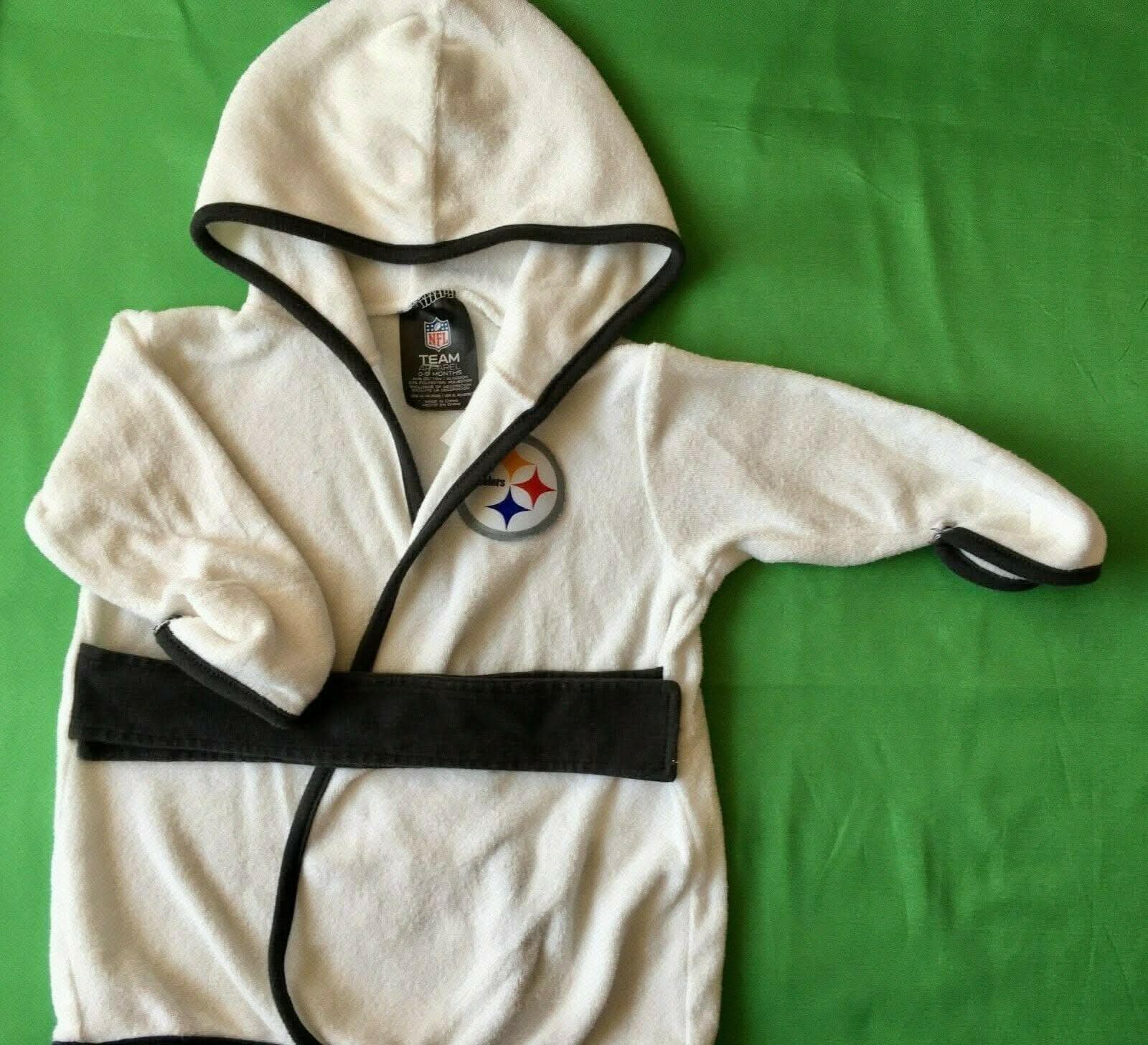 NFL Pittsburgh Steelers Terrycloth Dressing Gown 0-9 Months
