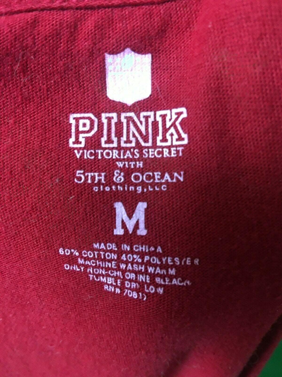 NFL Arizona Cardinals Victoria's Secret PINK T-Shirt Women's Medium