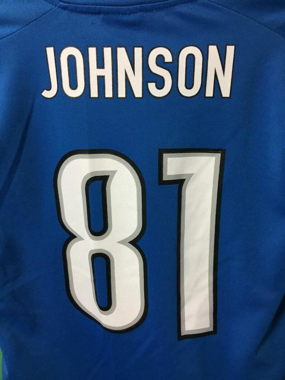 NFL Detroit Lions Calvin Johnson #81 Jersey Youth Large 14-16