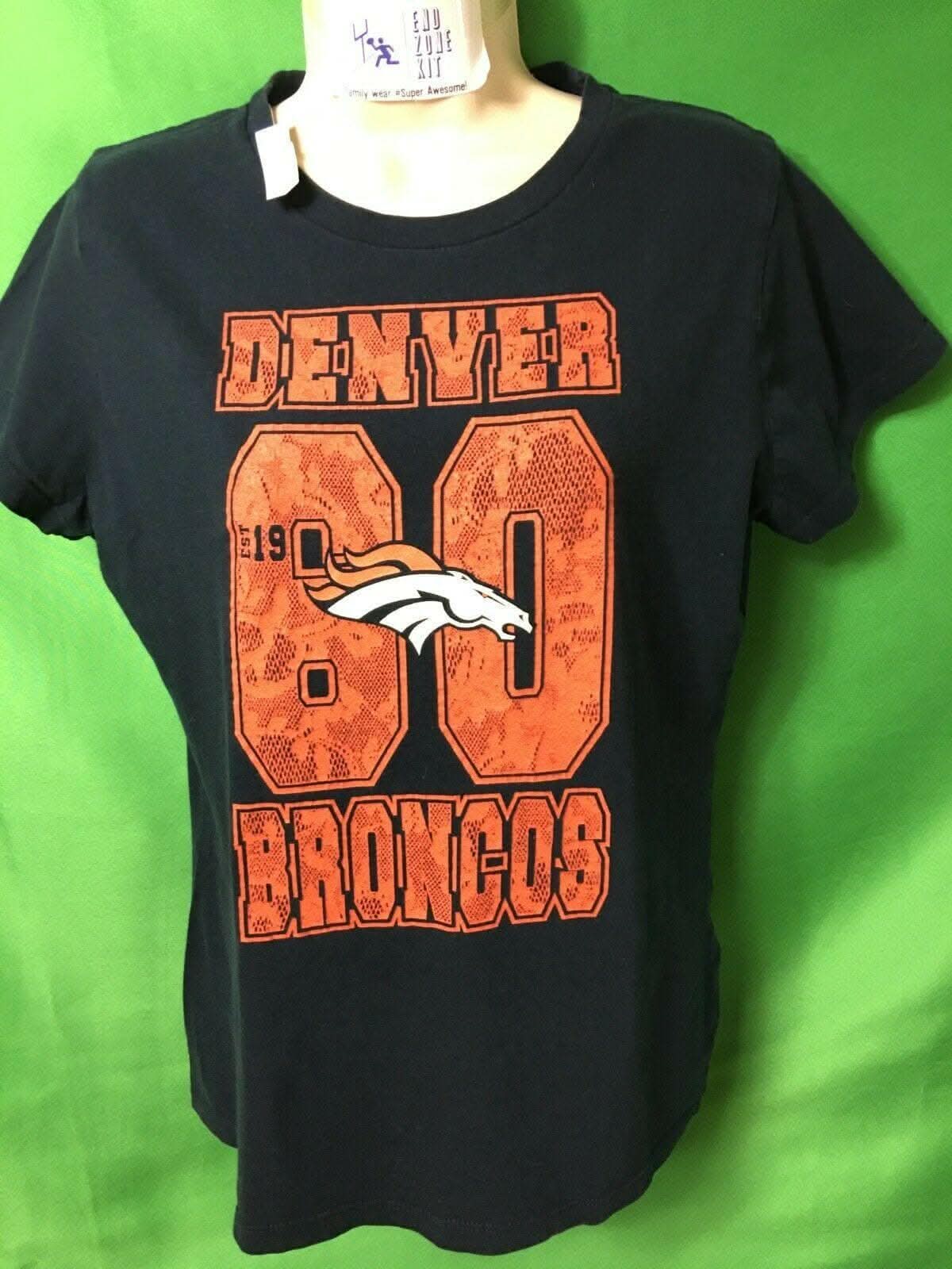 NFL Denver Broncos Est 1960 T-Shirt Women's Large