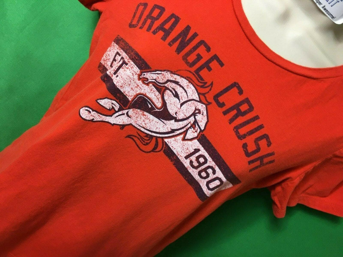 NFL Denver Broncos Orange Crush T-Shirt Women's Medium