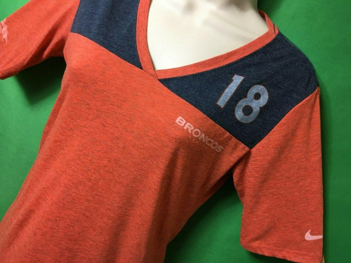 NFL Denver Broncos Peyton Manning #18 Modern T-Shirt Women's Small