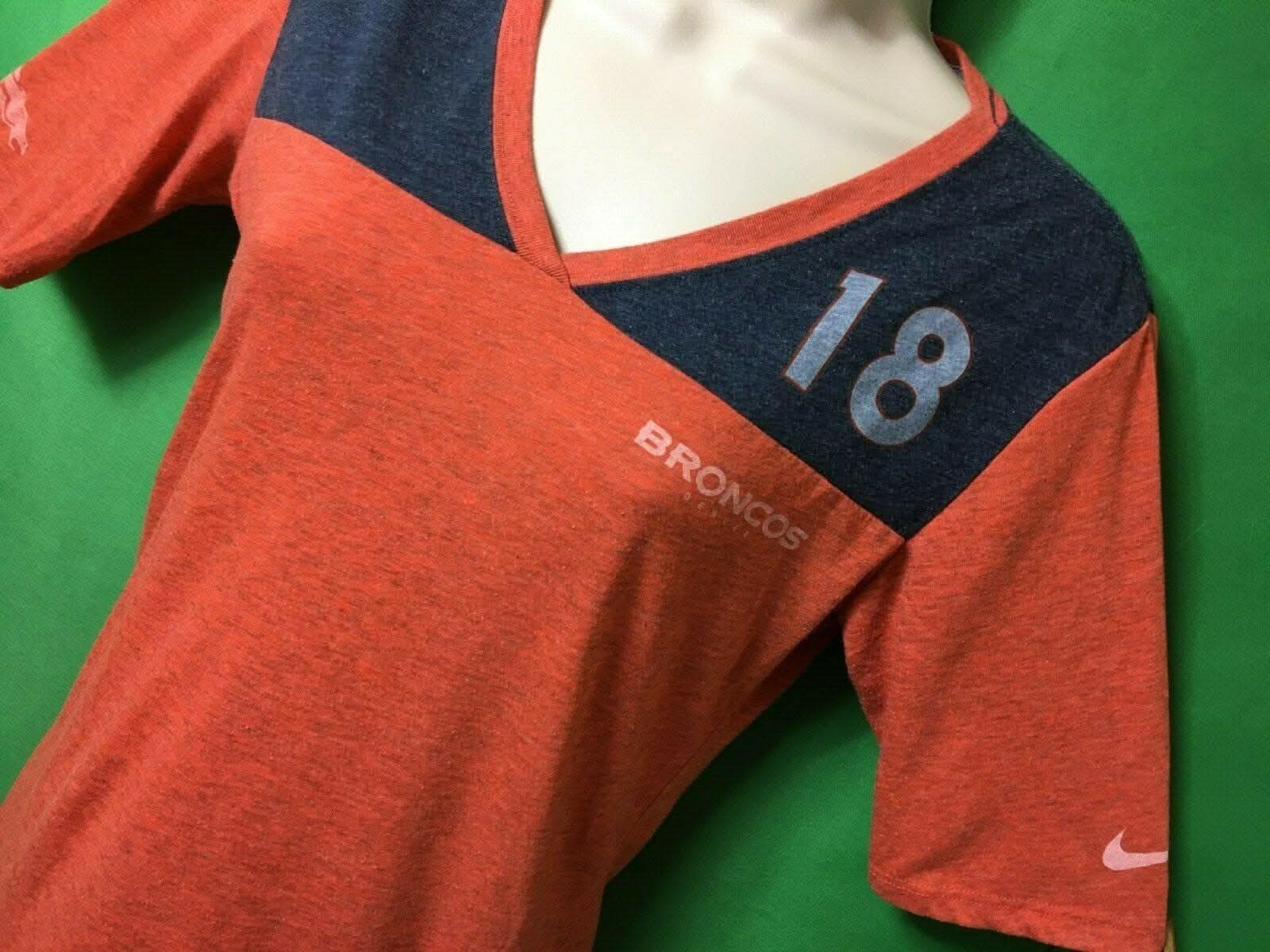 NFL Denver Broncos Peyton Manning #18 Modern T-Shirt Women's Small