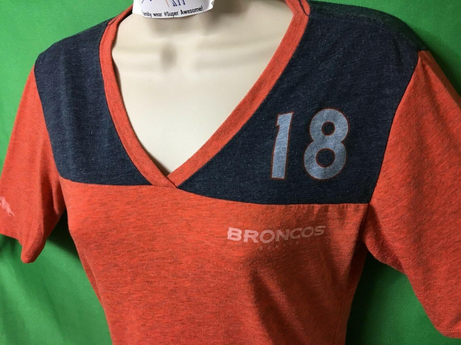 NFL Denver Broncos Peyton Manning #18 Modern T-Shirt Women's Small