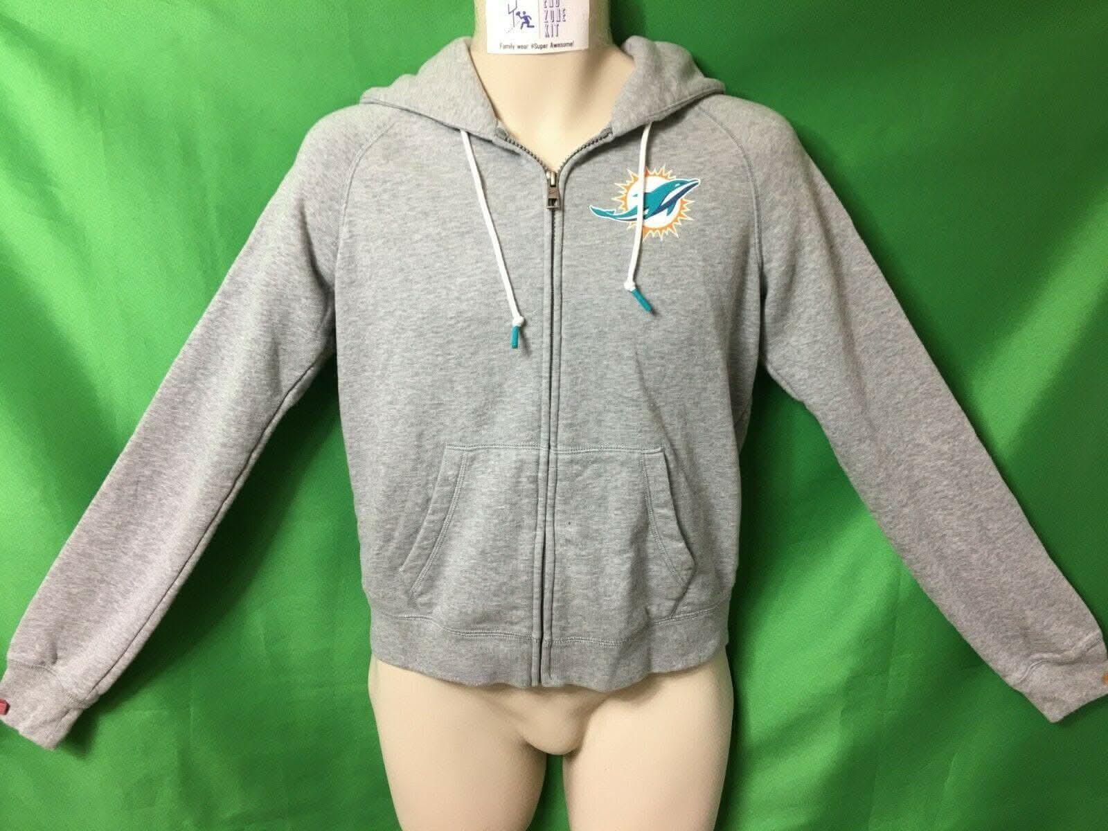 NFL Miami Dolphins Soft Grey Hoodie Men's Small