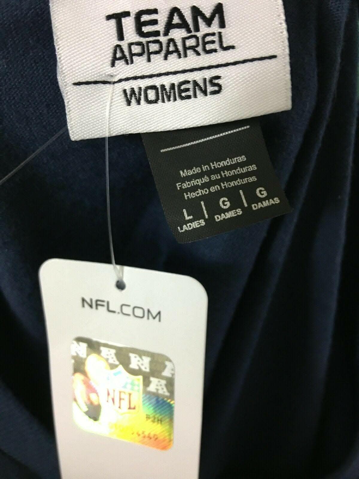 NFL Tennessee Titans L-S Navy T-Shirt Women's Large NWT
