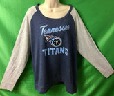 NFL Tennessee Titans Colour Block L/S T-Shirt Women's 2X-Large