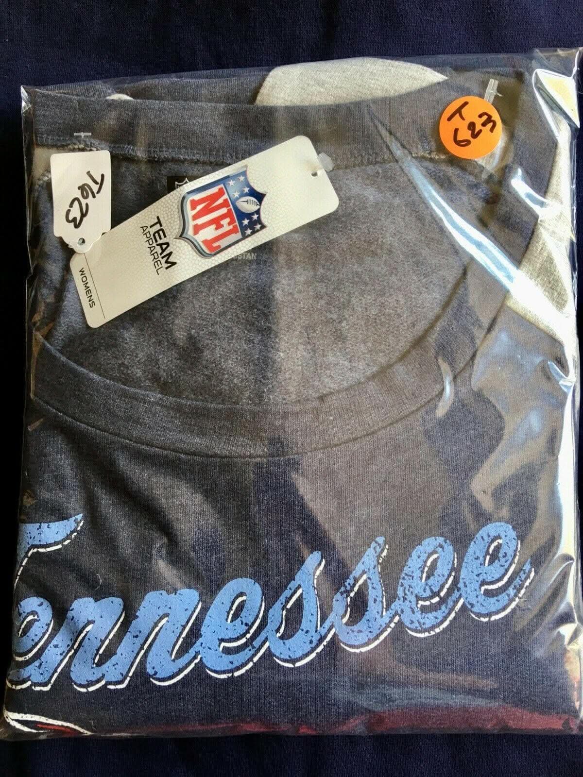 NFL Tennessee Titans Colour Block L/S T-Shirt Women's 2X-Large