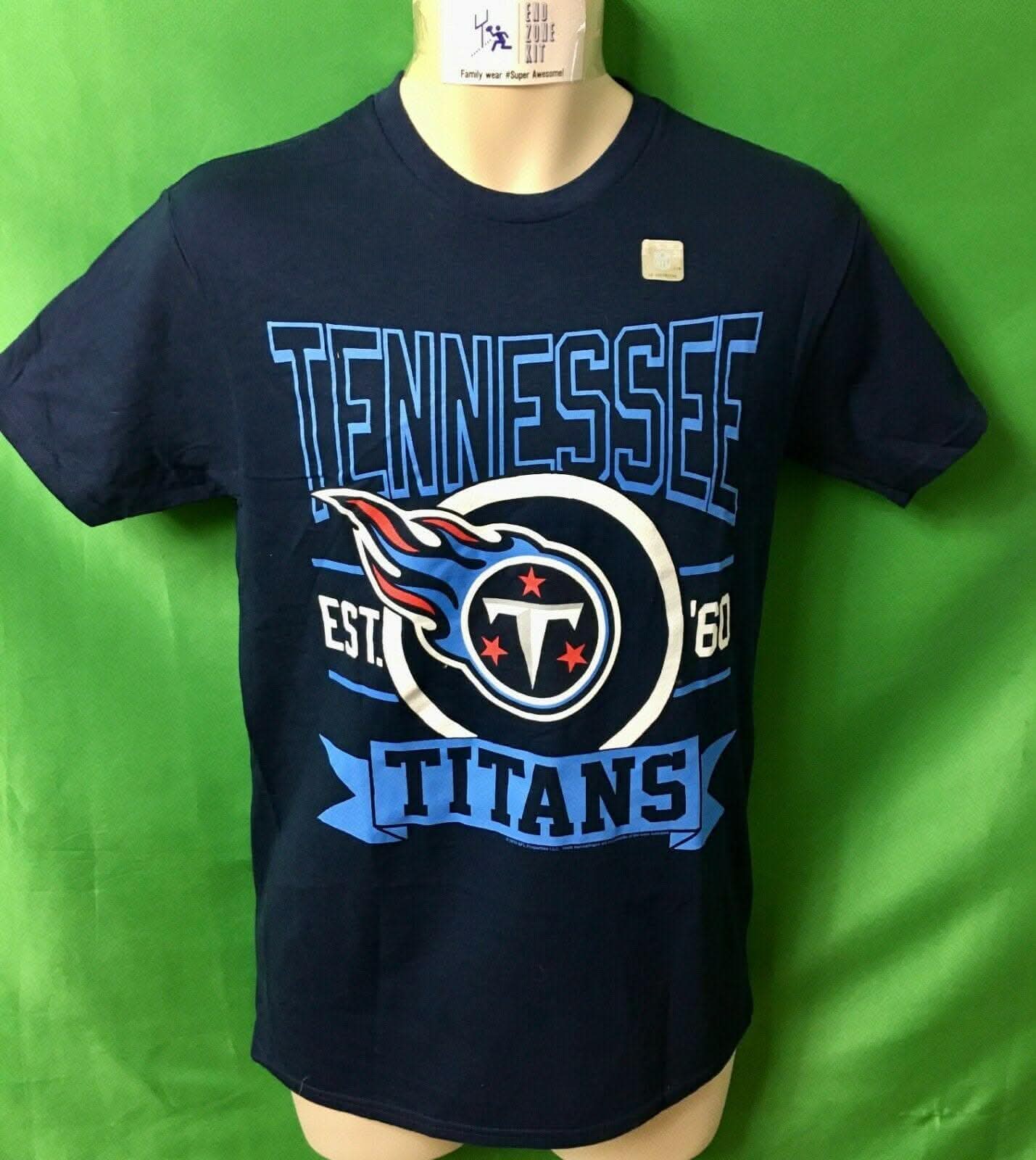 NFL Tennessee Titans Junk Food T-Shirt Men's Small NWT