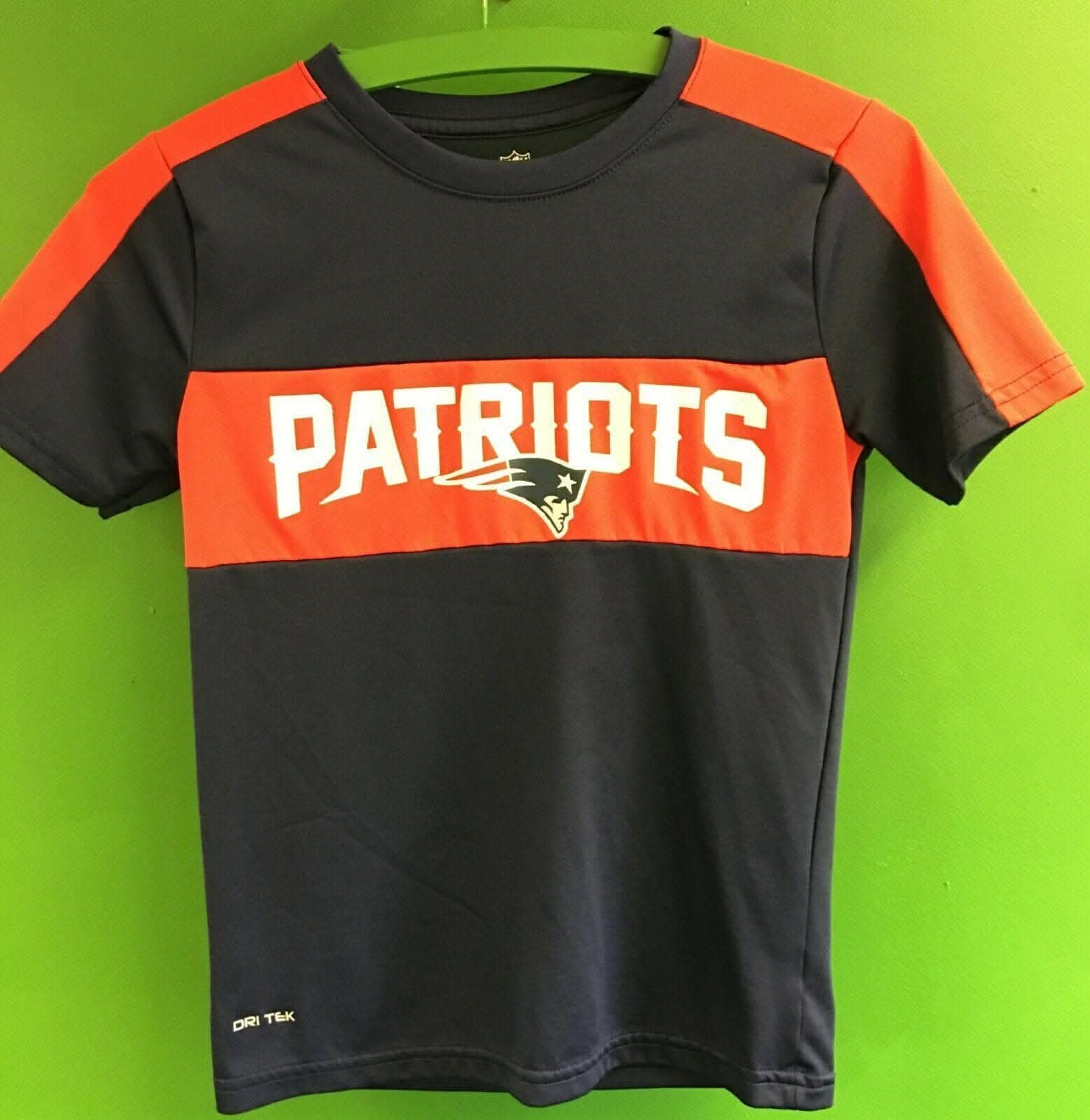 NFL New England Patriots Dri-Tek T-Shirt Youth Small 6-8