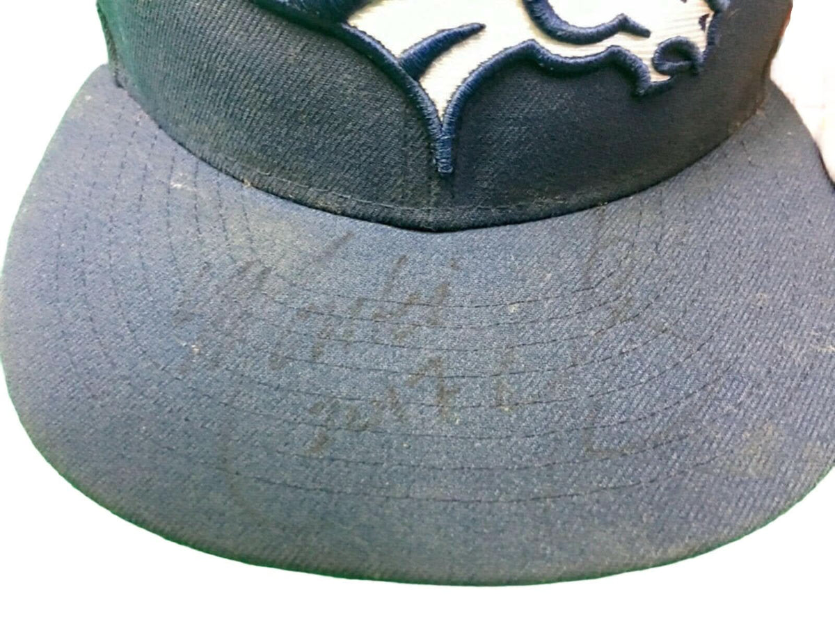 NFL Denver Broncos SIGNED New Era 59FIFTY Fitted Baseball Hat/Cap 7-1/8