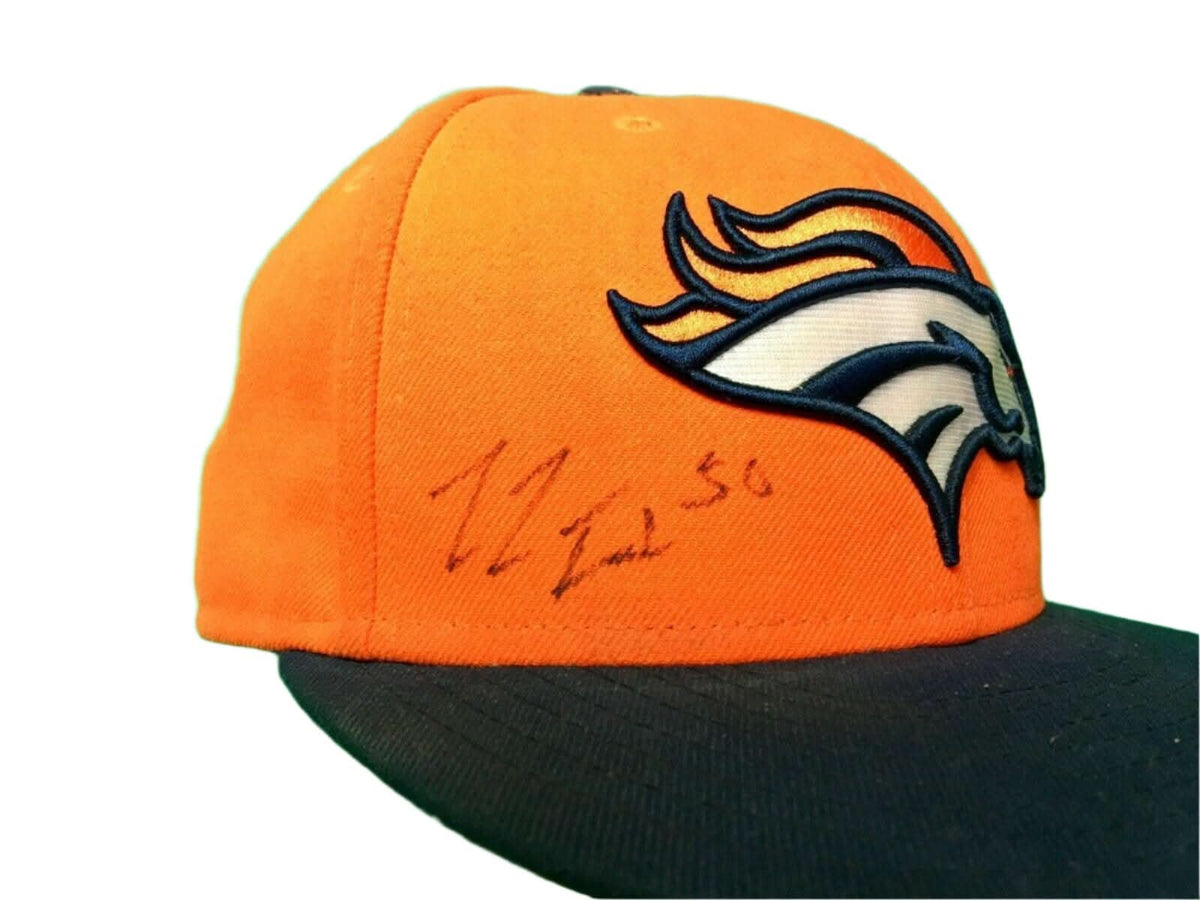 NFL Denver Broncos SIGNED New Era 59FIFTY Fitted Baseball Hat/Cap 7