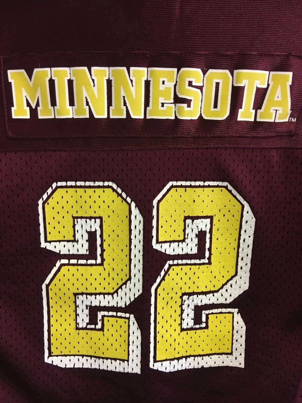 NCAA Minnesota Golden Gophers Colosseum Jersey Youth Small 7