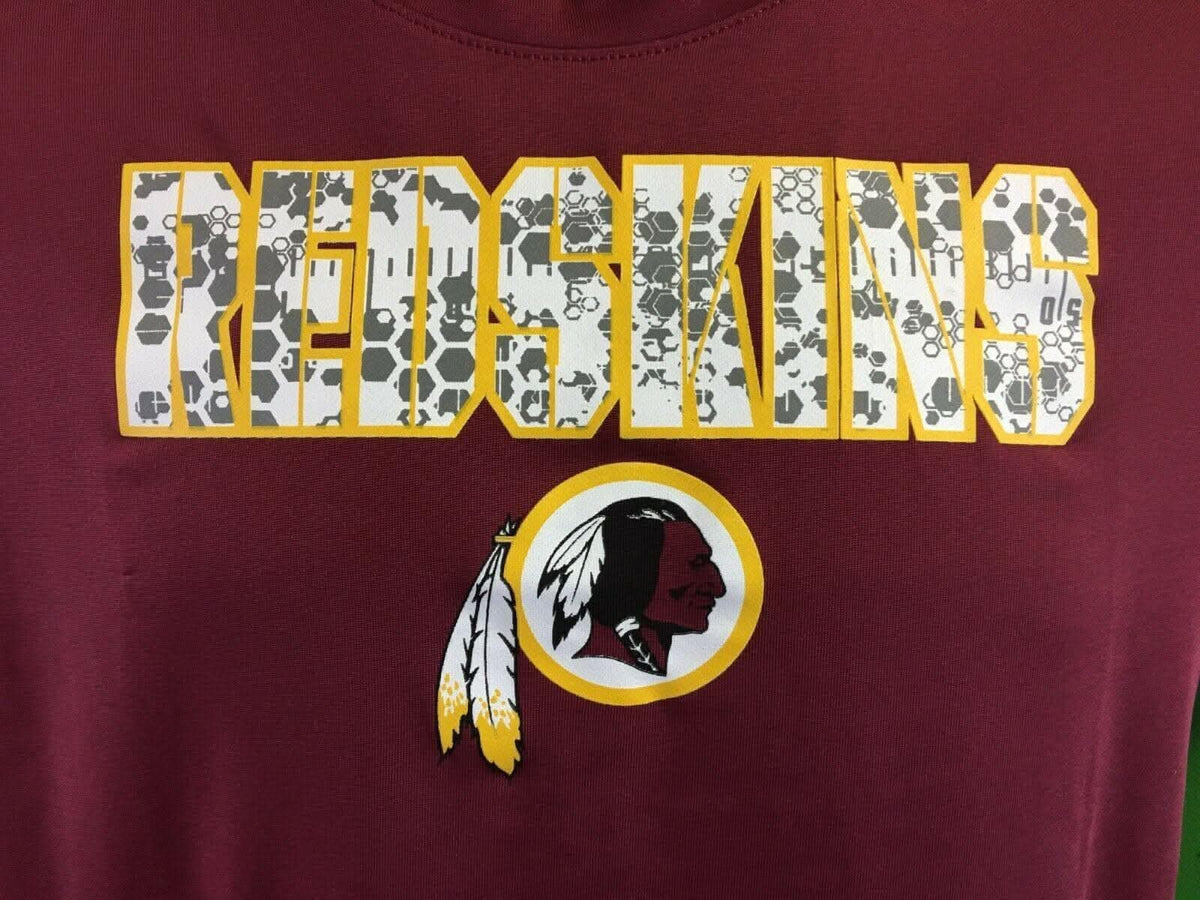 NFL Washington Commanders (Redskins) Wicking T-Shirt Youth Large 14-16