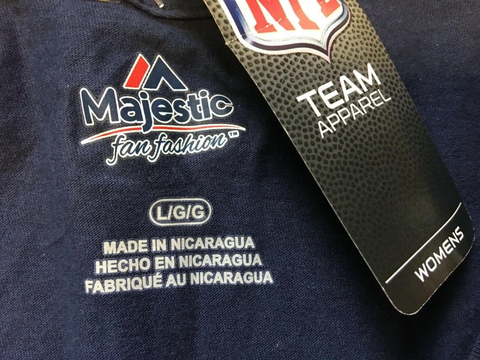 NFL Tennessee Titans Majestic T-Shirt Women's Large NWT
