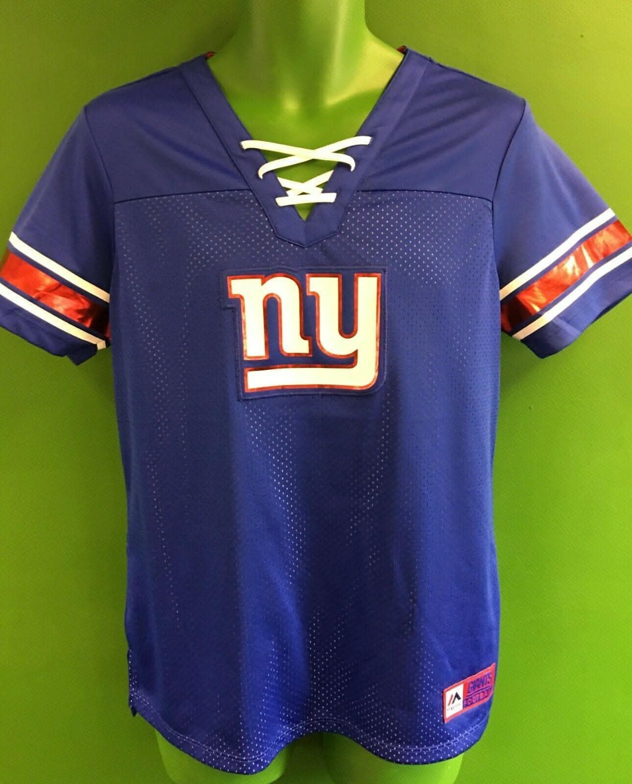 NFL New York Giants Majestic Feminine Jersey Top Women's Large
