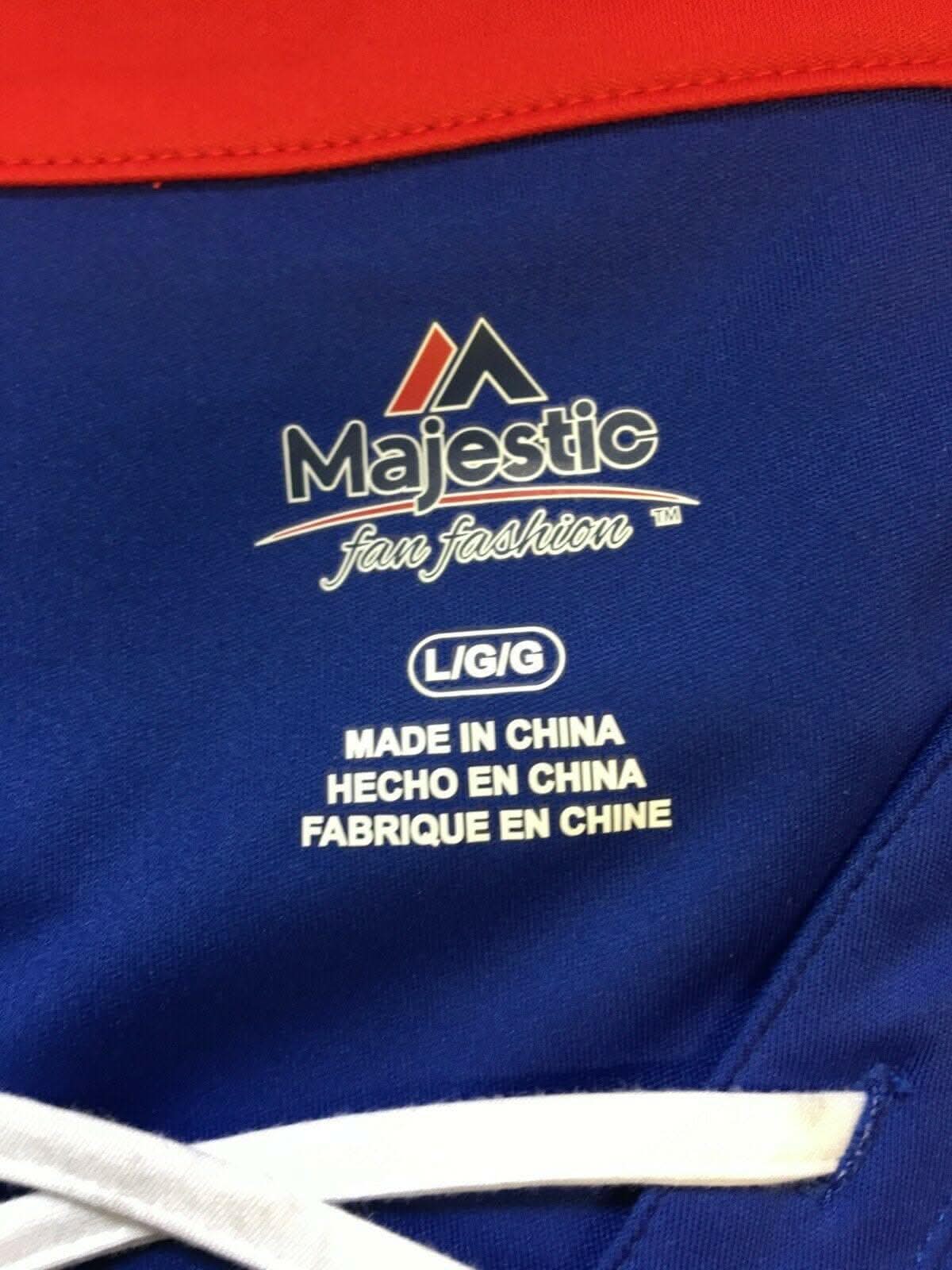 NFL New York Giants Majestic Feminine Jersey Top Women's Large