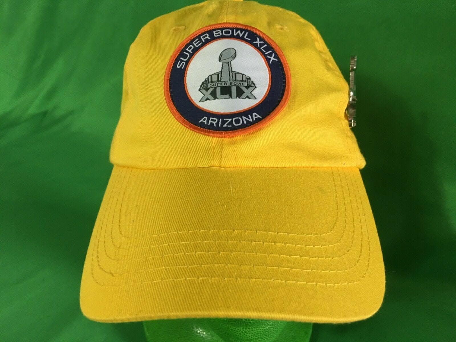NFL Super Bowl XLIX 49 Arizona Hat/Cap with Collectible Pin OSFM