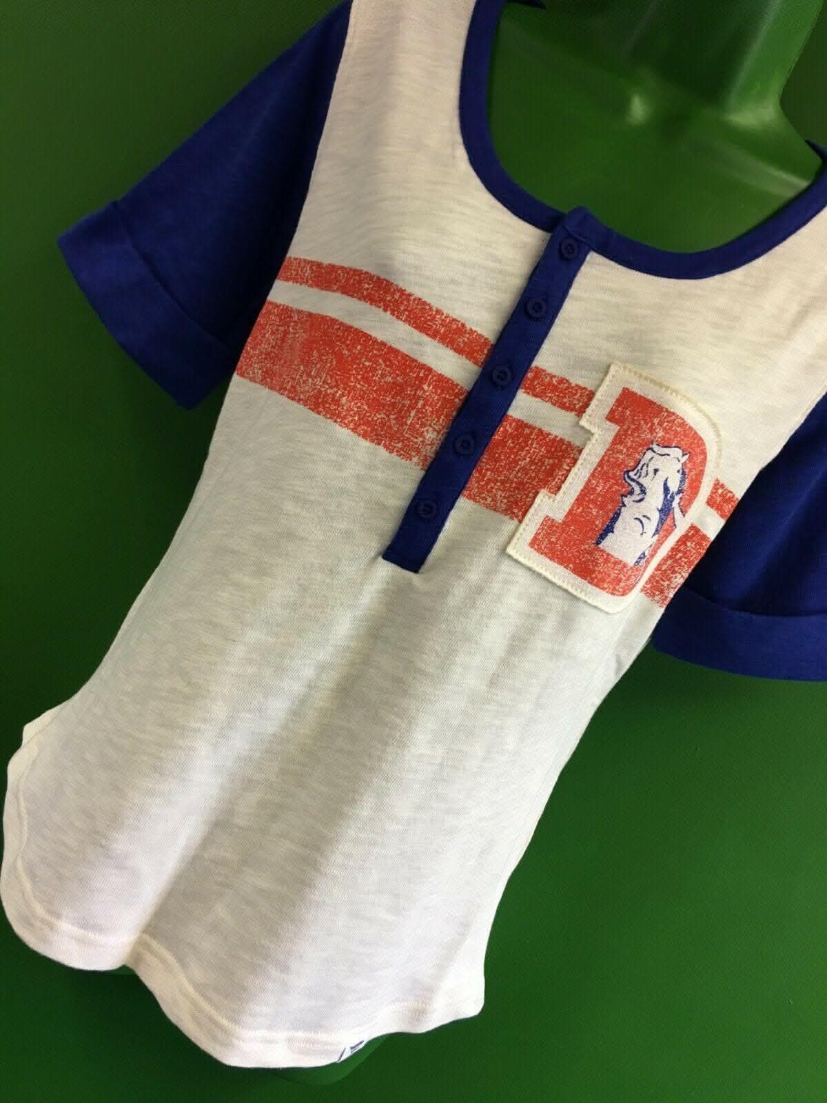 NFL Denver Broncos Fanatics Henley Shirt Women's Small NWT