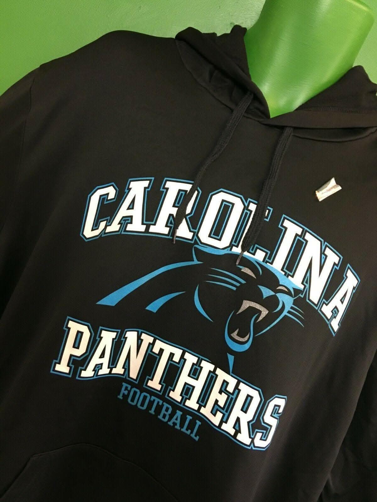 NFL Carolina Panthers Black Hoodie Men's X-Large NWT
