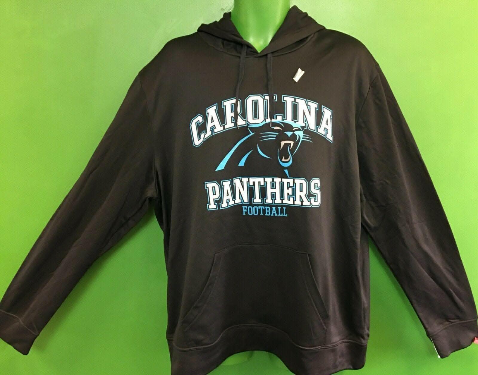 NFL Carolina Panthers Black Hoodie Men's X-Large NWT