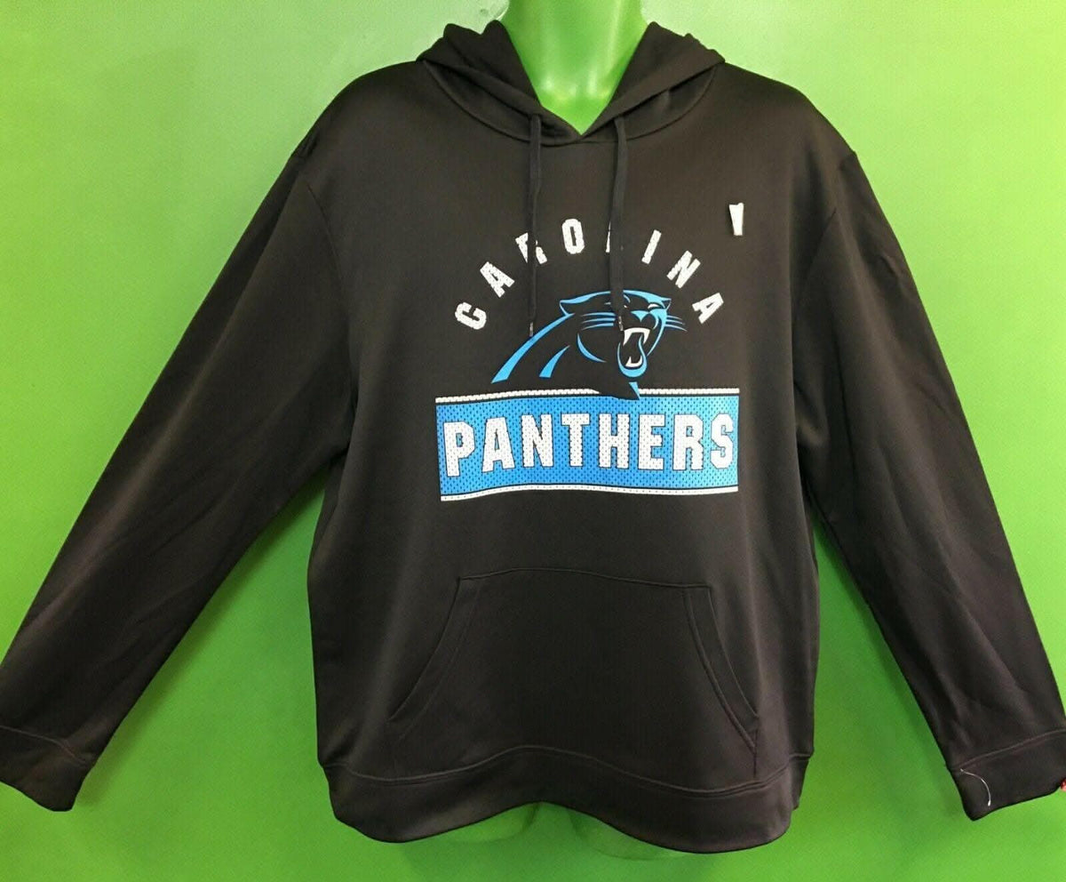 NFL Carolina Panthers Black Hoodie Men's Large NWOT