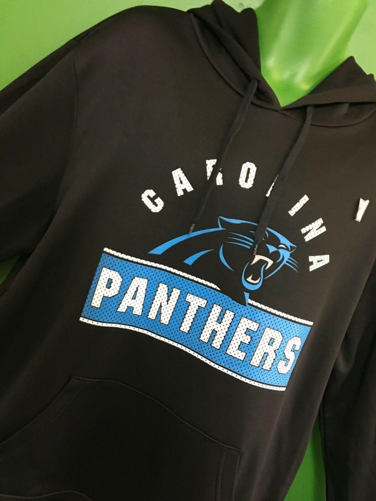 NFL Carolina Panthers Black Hoodie Men's Large NWOT