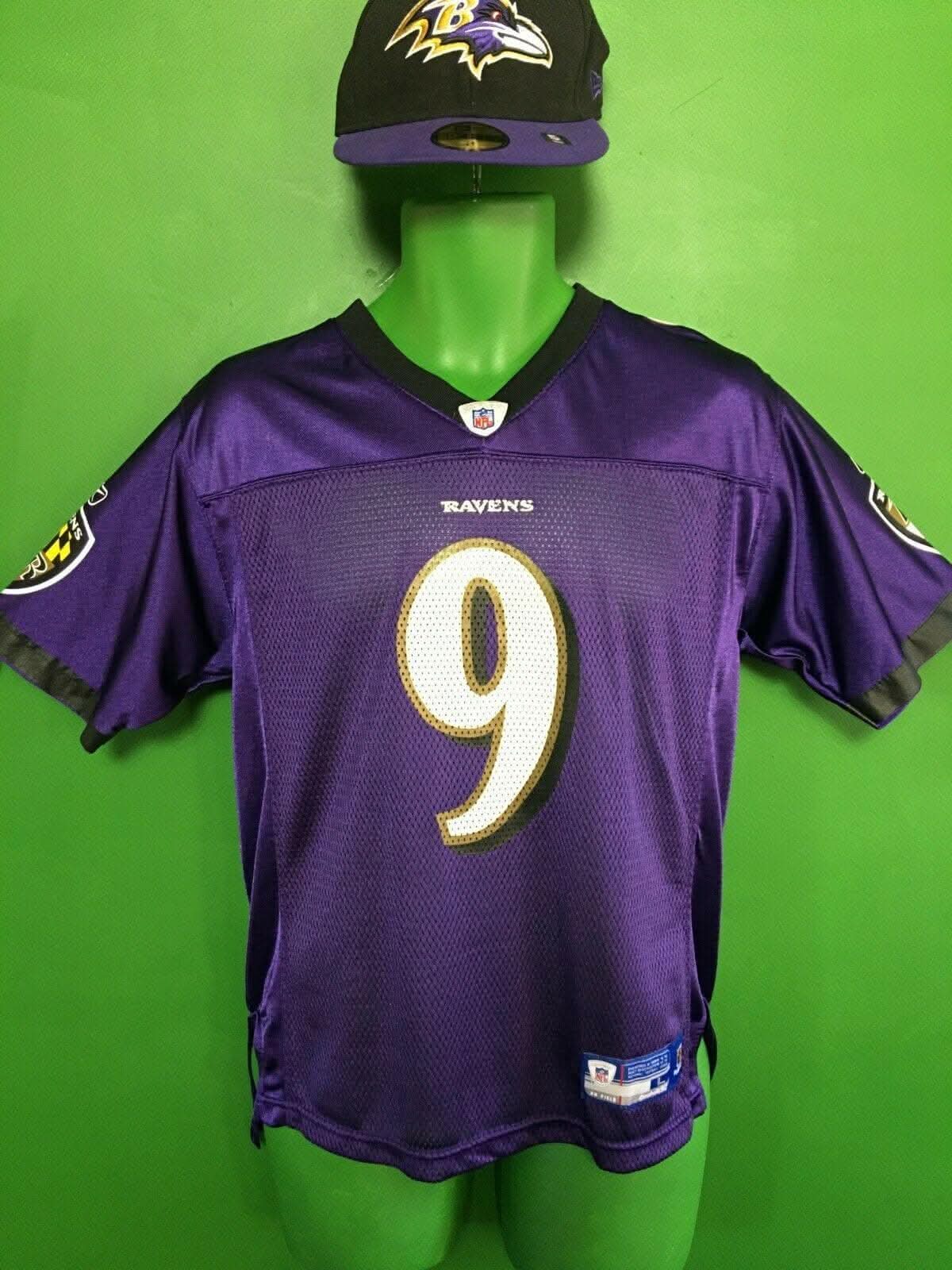 NFL Baltimore Ravens Steve McNair #9 Jersey Youth Large 14-16