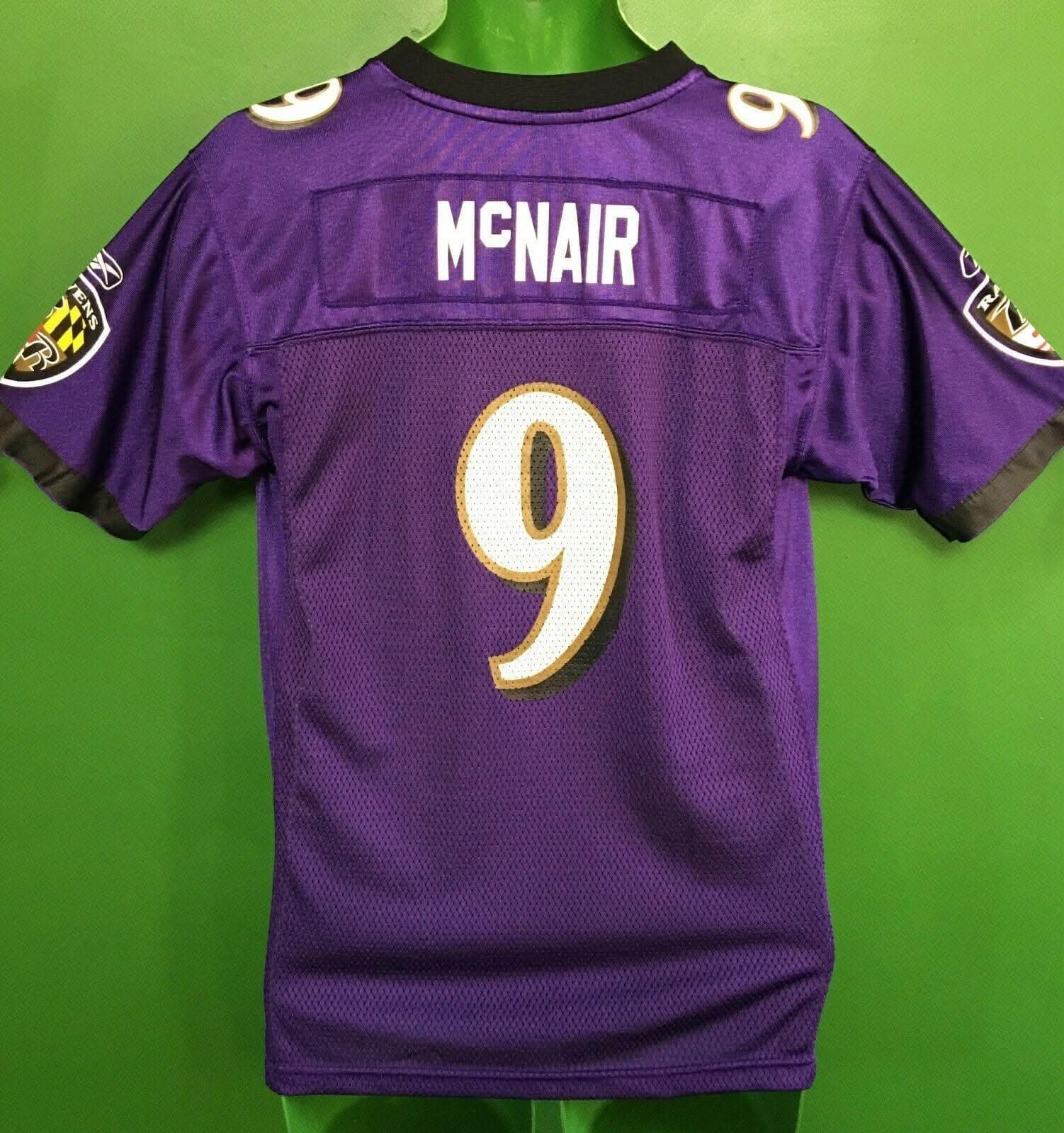 NFL Baltimore Ravens Steve McNair #9 Jersey Youth Large 14-16