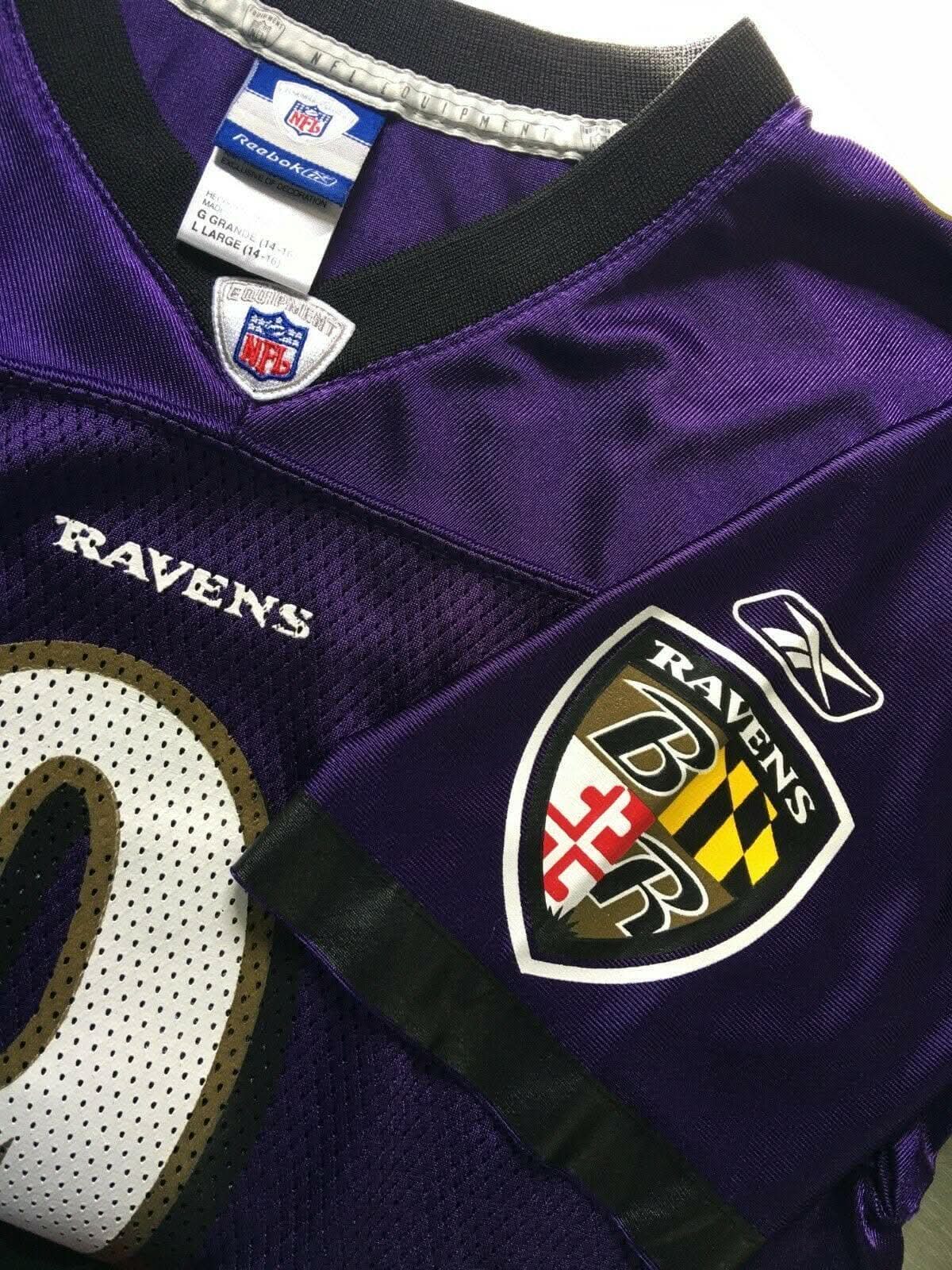 NFL Baltimore Ravens Steve McNair #9 Jersey Youth Large 14-16