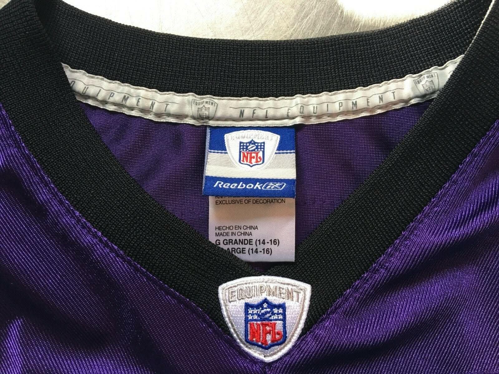 NFL Baltimore Ravens Steve McNair #9 Jersey Youth Large 14-16