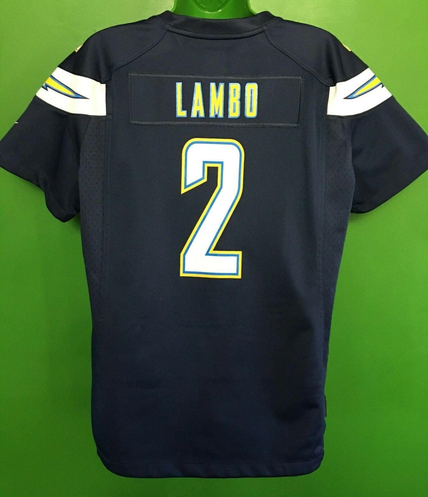 NFL Los Angeles Chargers Josh Lambo #2 Game Jersey Women's Large