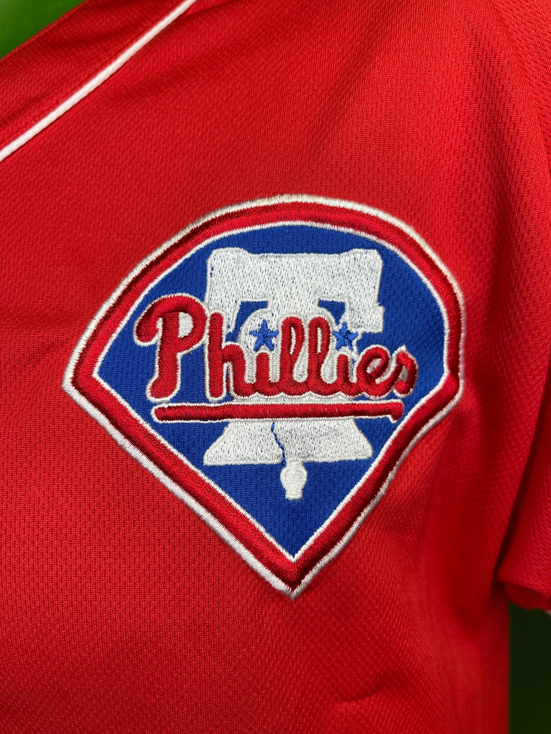 MLB Philadelphia Phillies Baseball Jersey Youth Medium 10-12
