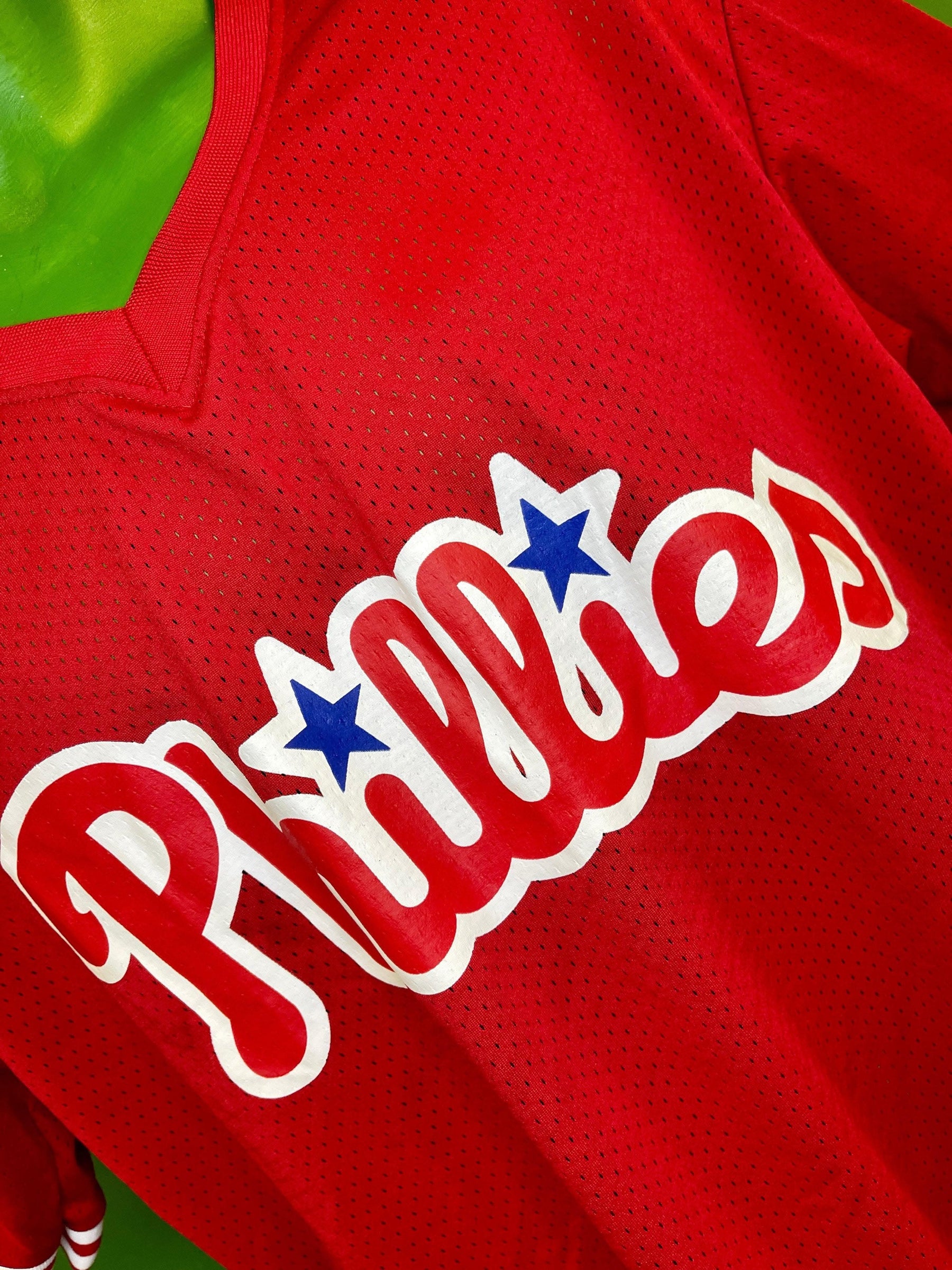 MLB Philadelphia Phillies #29 Jersey Style Pullover Top Chevrolet Men's X-Large