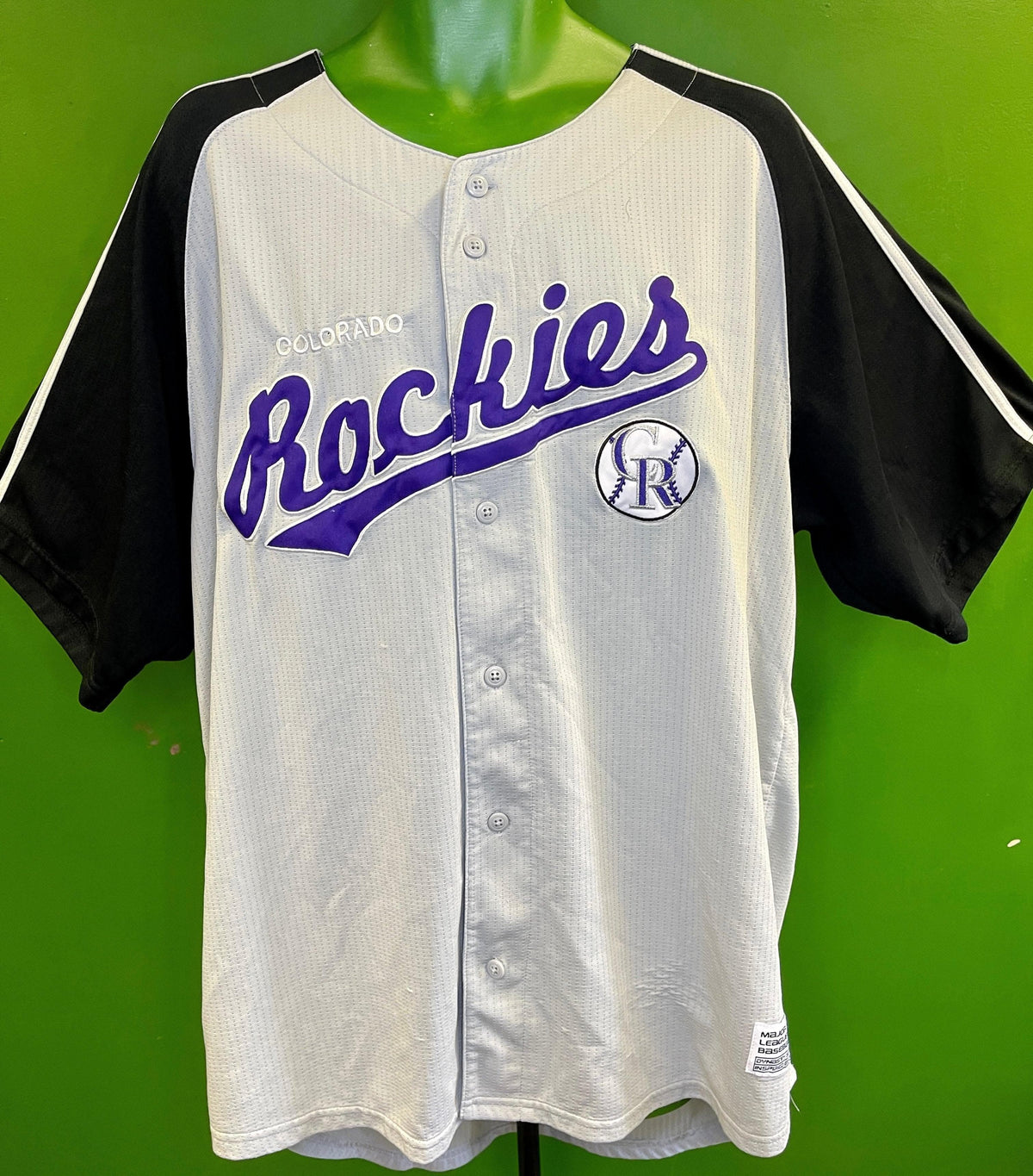 MLB Colorado Rockies Dynasty Stitched Jersey Men's 2X-Large
