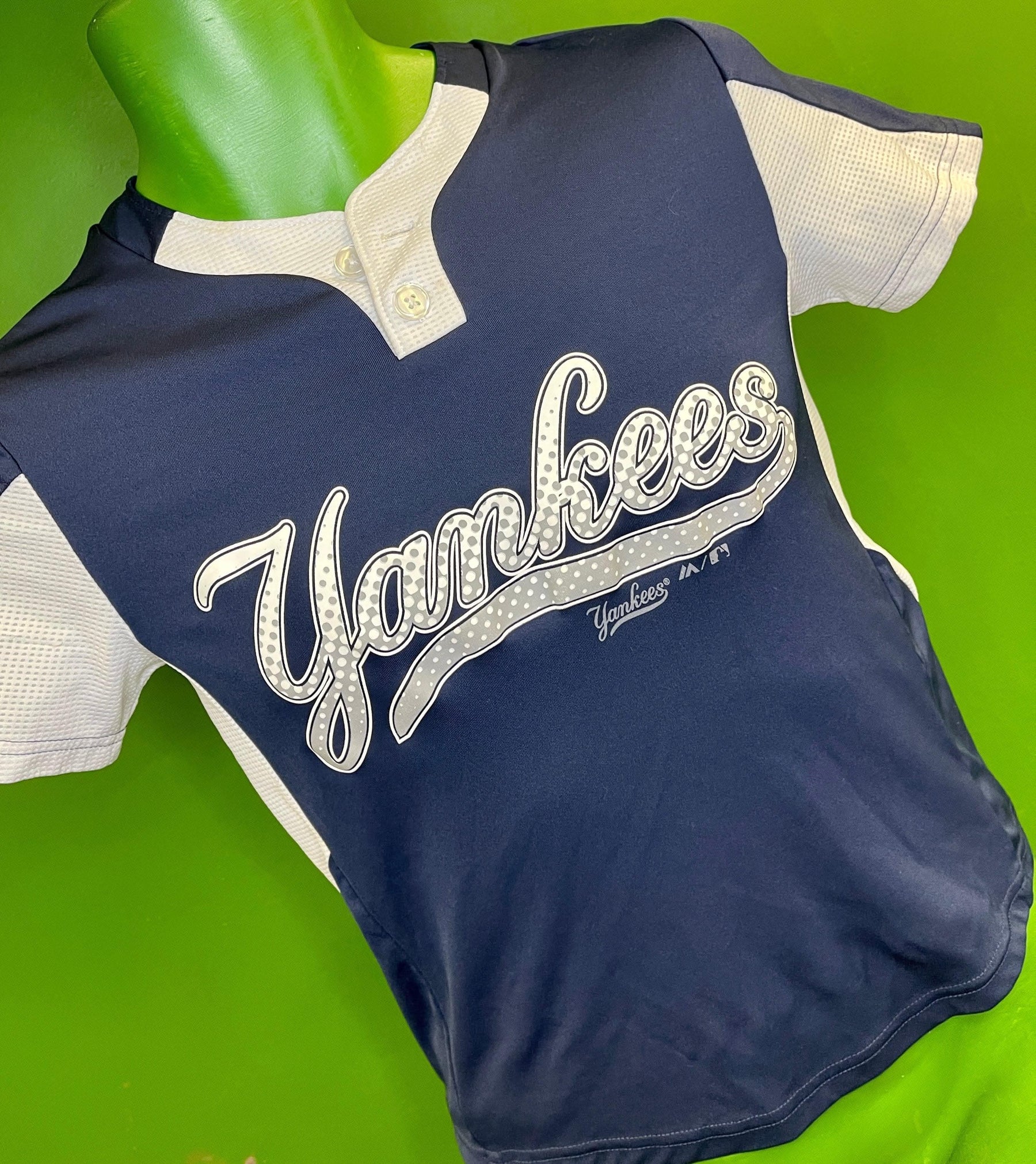 MLB New York Yankees Ramirez #16 Majestic Baseball Jersey Top Youth Small 6-8