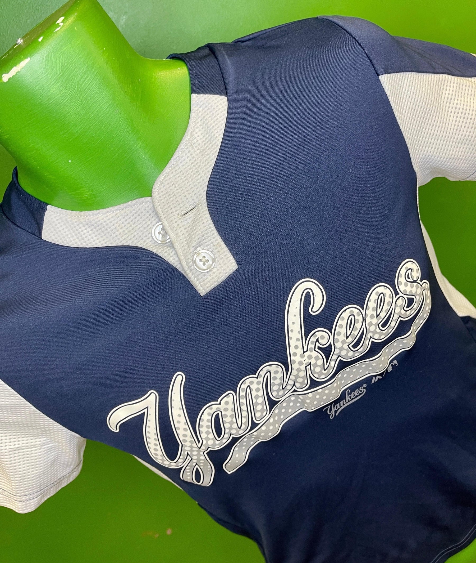 MLB New York Yankees Ramirez #16 Majestic Baseball Jersey Top Youth Small 6-8