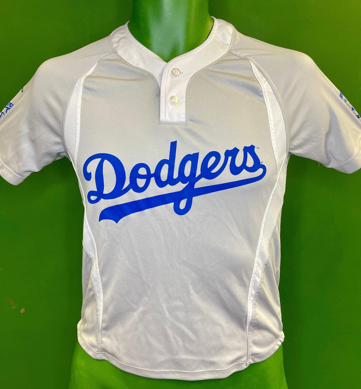 MLB Los Angeles Dodgers Baseball Jersey Top Youth Small 6