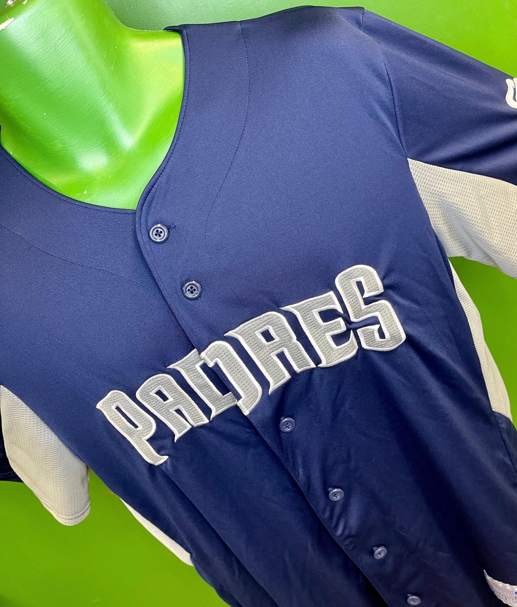 MLB San Diego Padres Baseball Jersey Men's Medium Stitched TX3 Cool
