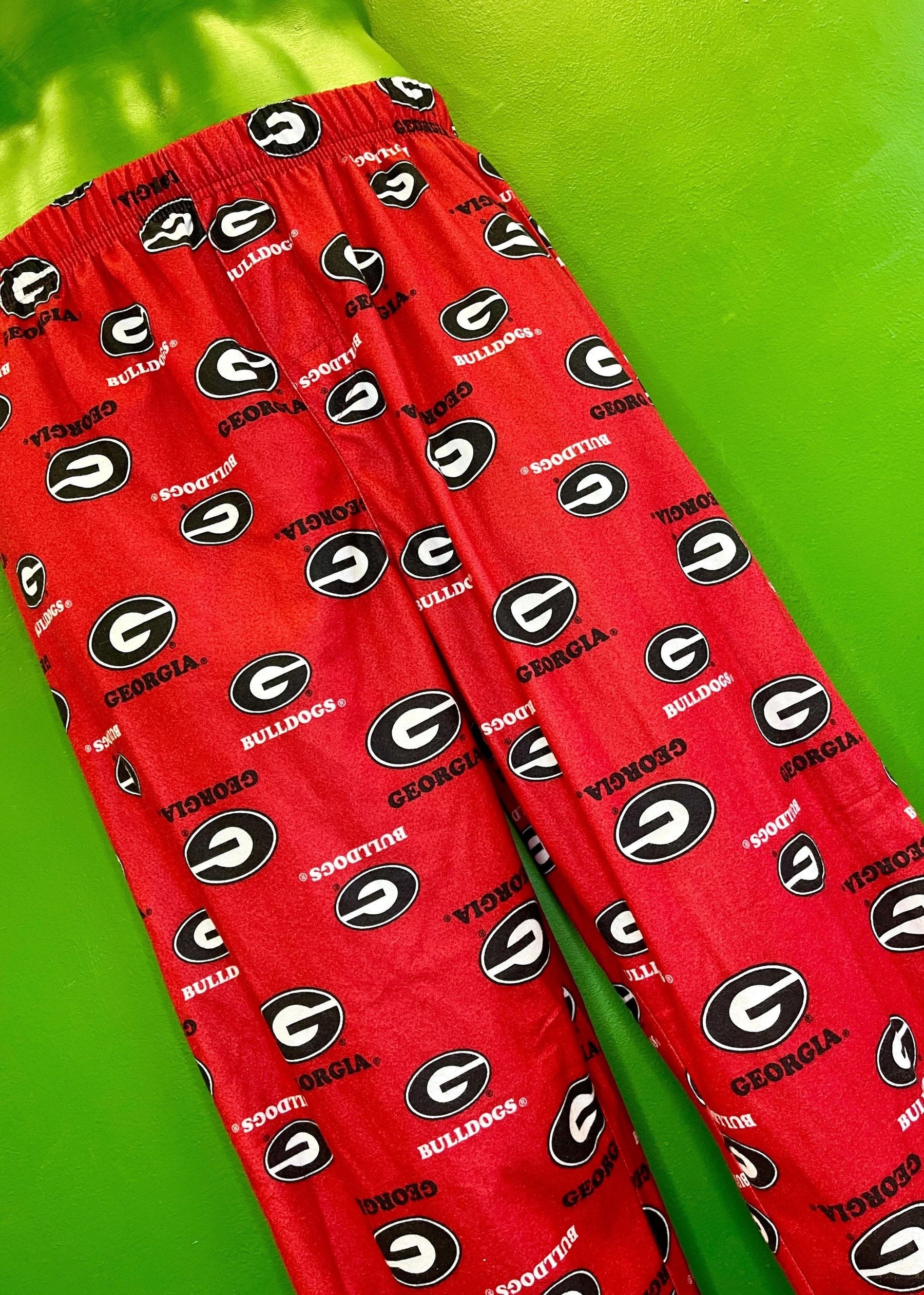 NCAA Georgia Bulldogs Pyjama Bottoms Pants Trousers Youth Large 14-16