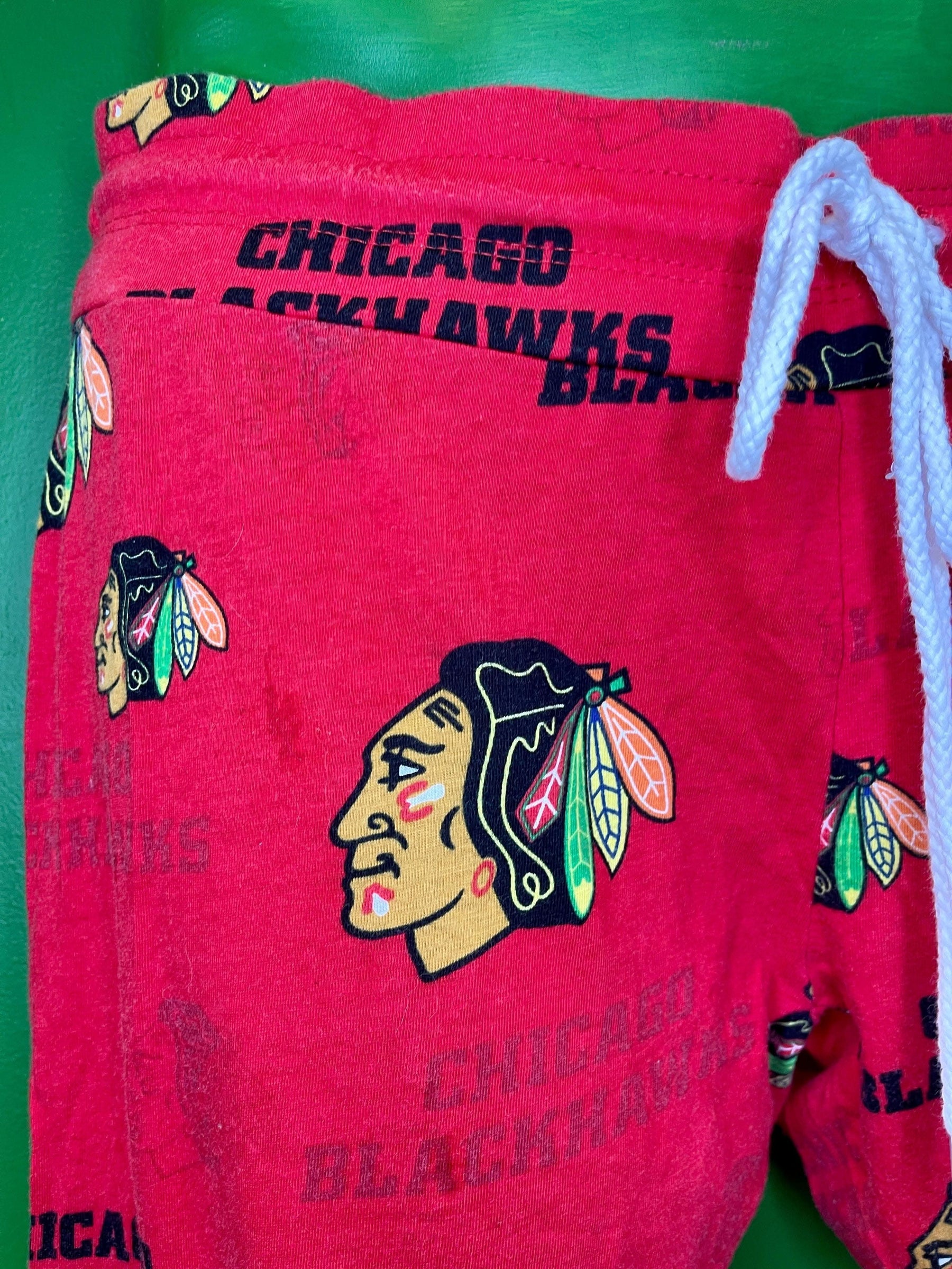 NHL Chicago Blackhawks Soft Pyjama Bottoms Women's Medium