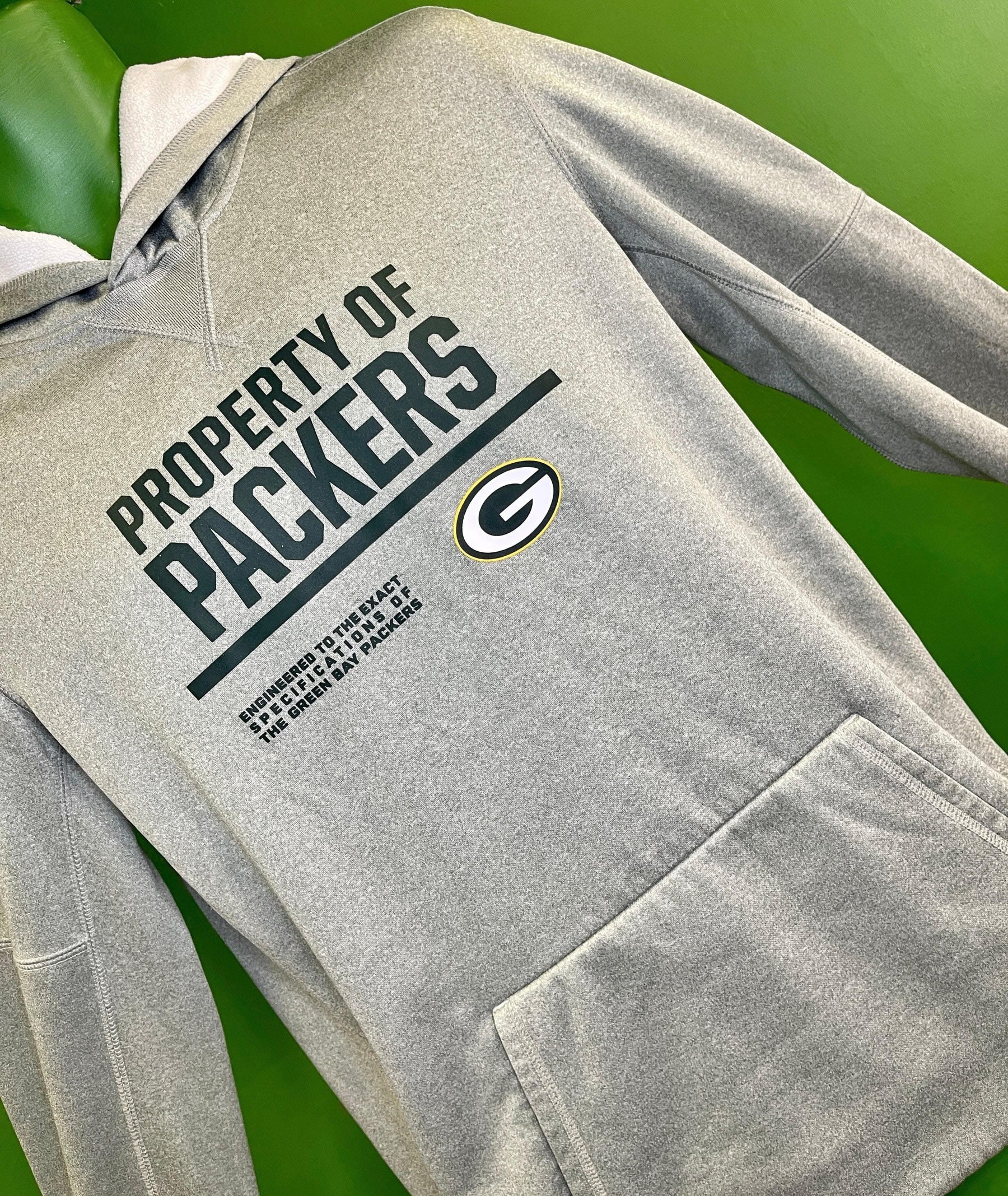 NFL Green Bay Packers Insulated Pullover Hoodie Youth X-Large 18-20