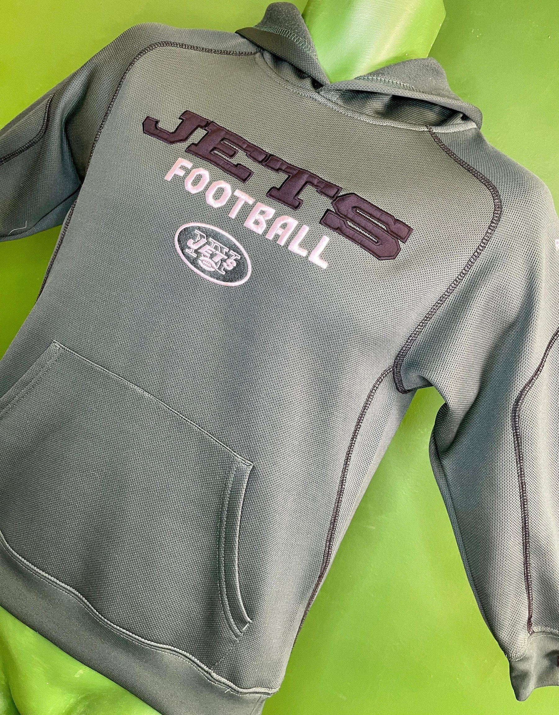 NFL New York Jets Reebok Stitched Hoodie Pullover Youth Small 8