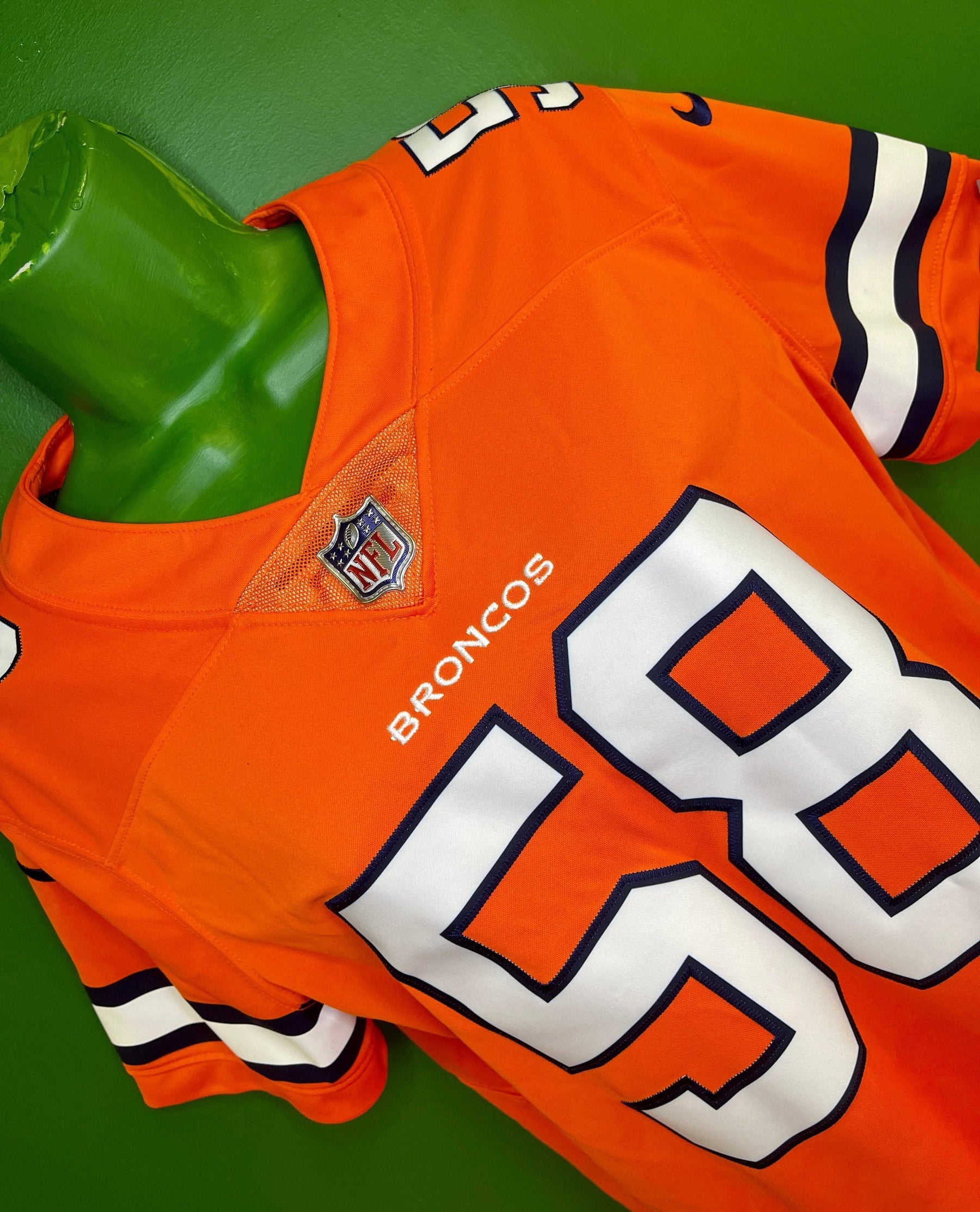 NFL Denver Broncos Von Miller #58 Limited Colour/Color Rush Jersey Women's Medium